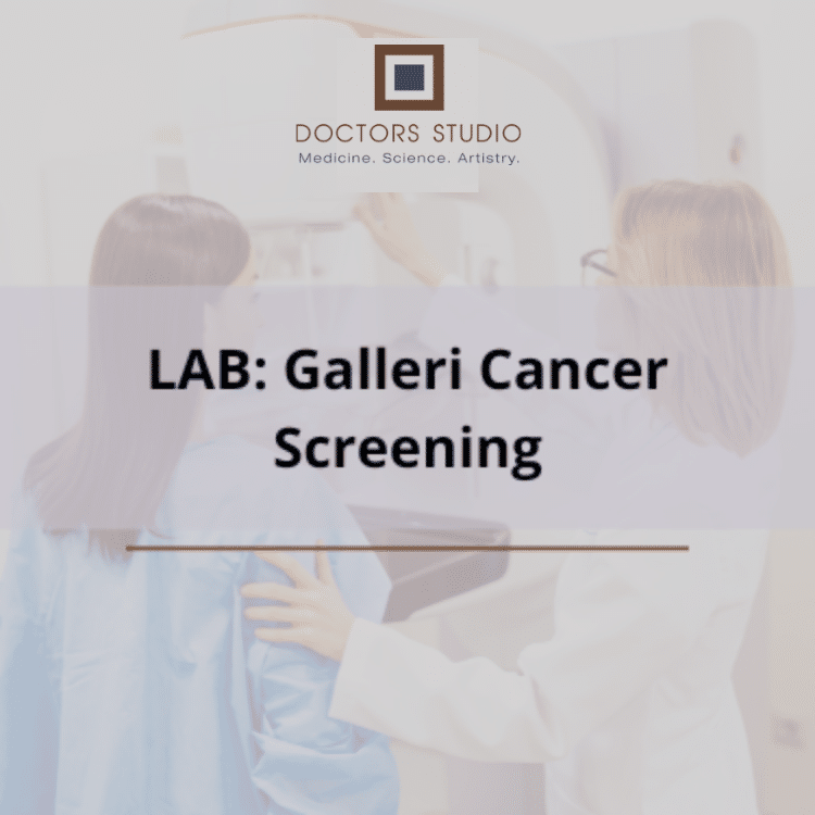 Lab Galleri Cancer Screening Doctors Studio