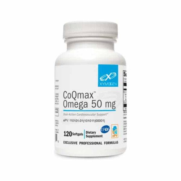 CoQmax Omega 50 mg 120 Softgels