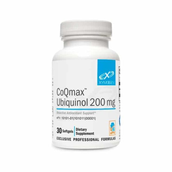 CoQmax Ubiquinol 200 mg 30 Softgels