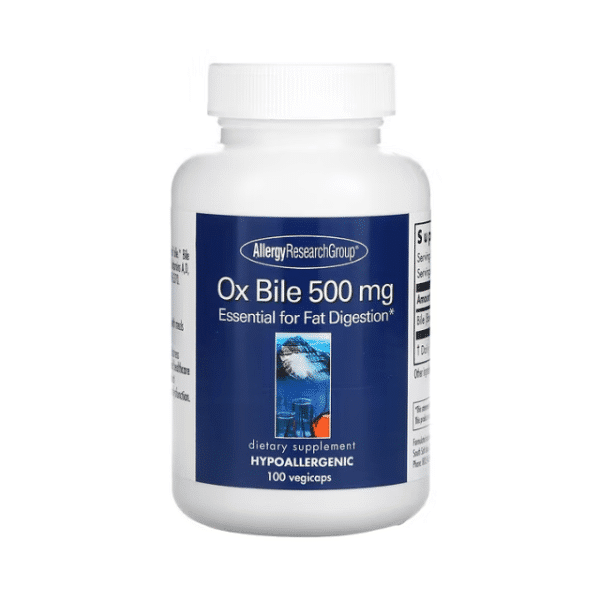 Ox Bile 500 mg Capsules (100c)