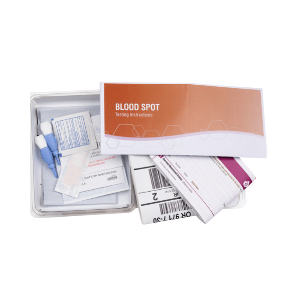 image of the product named as Blood Spot Testing Kit