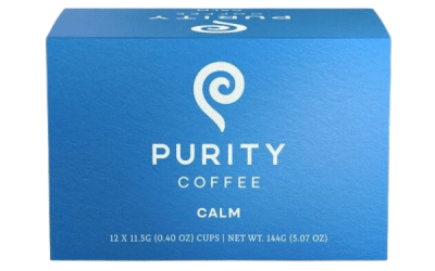 CALM Purity Organic Coffee – Decaffeinated Coffee Pods (12c)