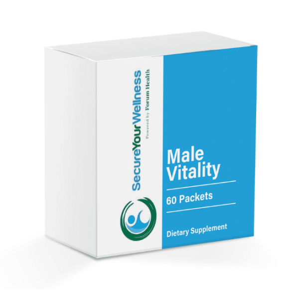 Front image of the product named as Male Vitality