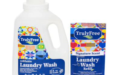Refillable Non-Toxic Signature Scent Laundry Wash Starter Kit (Jug + Refill)