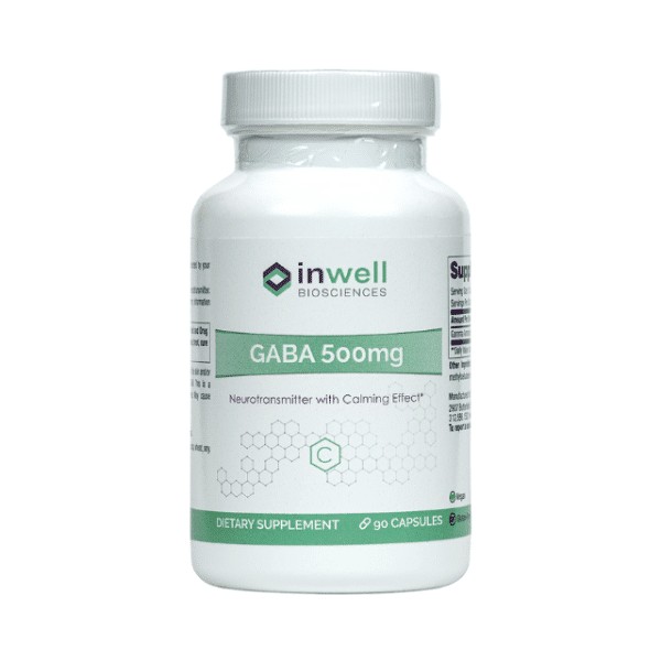 GABA 500 mg Capsules (90c)
