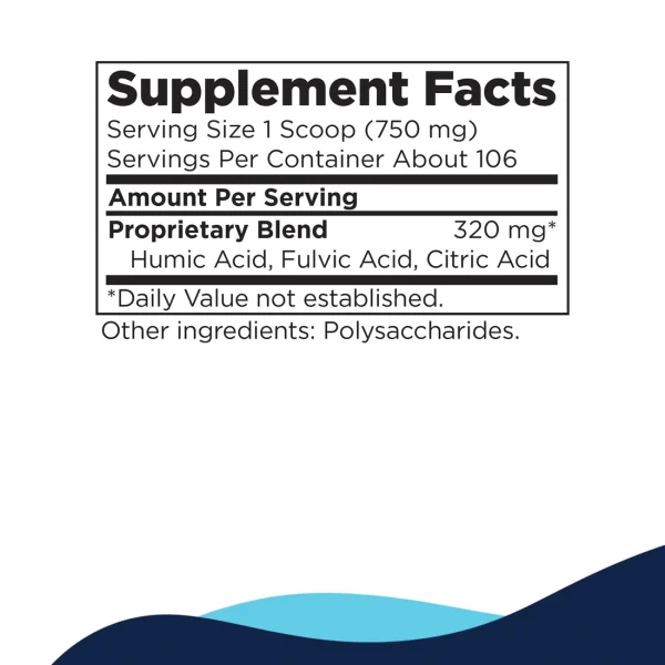 Carboxy 80 G (2.8 Oz) Supplement Facts